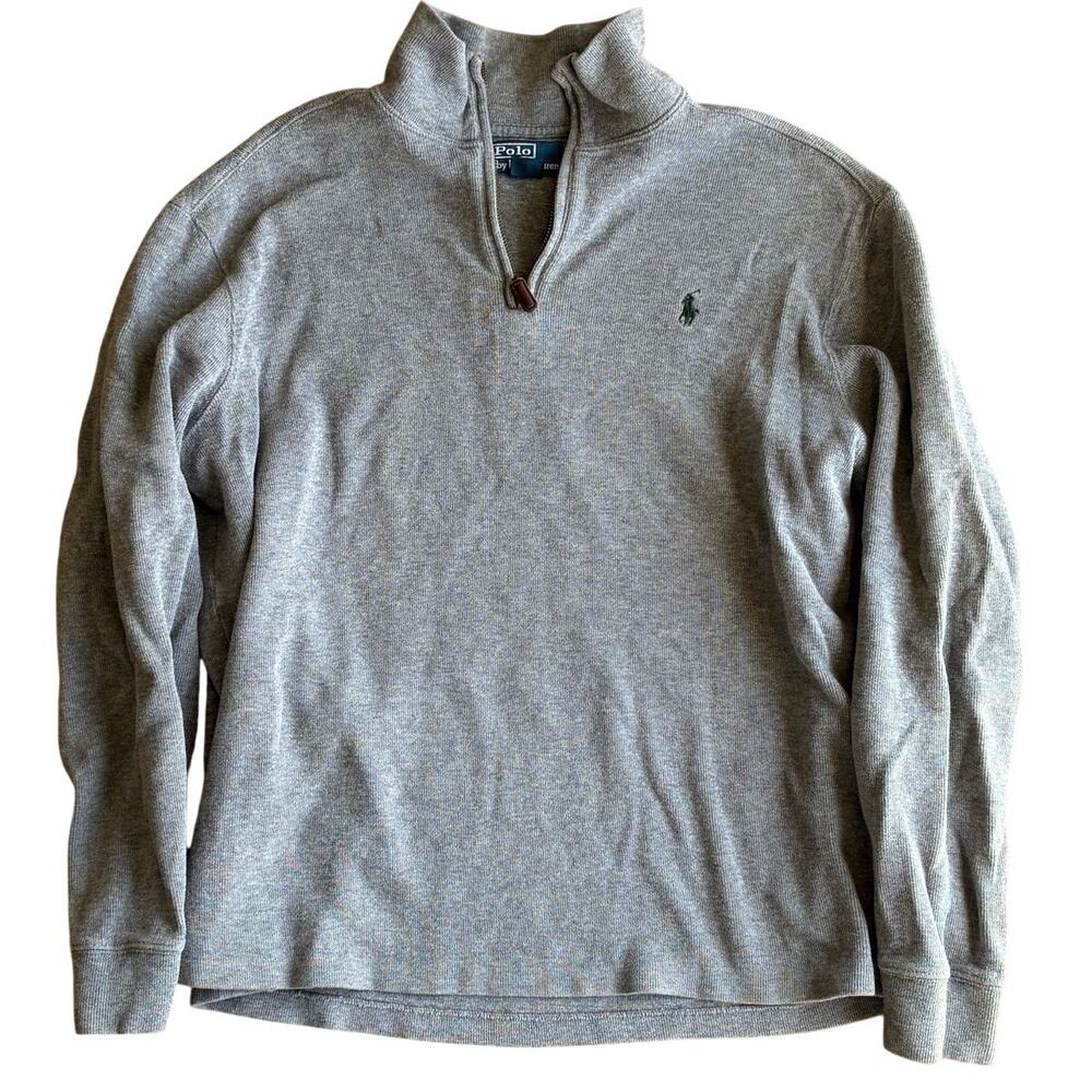 Polo Ralph Lauren Quarter Zip‎ Pull Over Sz L